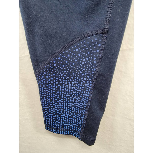NWOT Tangerine Navy Blue Capri Athletic wear Sz M - Picture 5 of 8